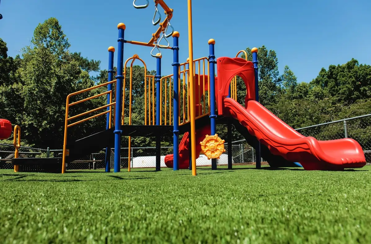 playground artificial grass lawn